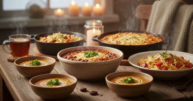 Easy Winter Comfort Meals: Warm & Simple Dinners
