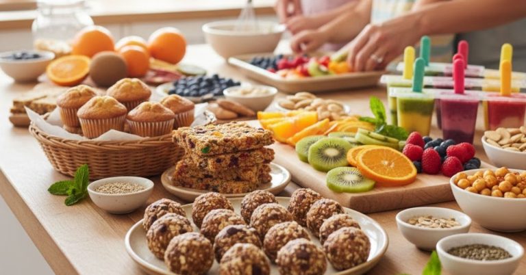 From-Scratch Snacks for Families: Healthy, Delicious, and Fun