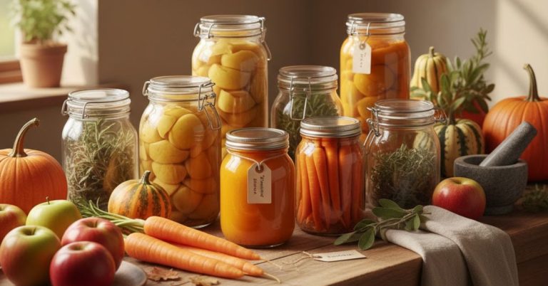 Preserving Fall Produce Basics: Seasonal Storage Guide