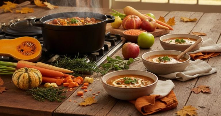 Simple Fall Soups & Stews